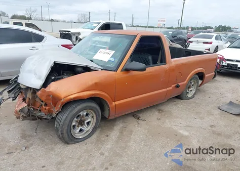 1997 Chevrolet S-10 Fleetside from USA, damaged, VIN 1GCCS14X5VK200131